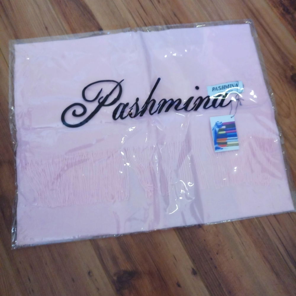 Pink Pashmina scarf